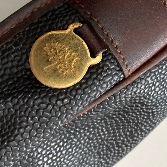 Mulberry Scotchgrain Made England 578416 Crossbody H10’X W9’XD 2’ - Picture 5 of 16